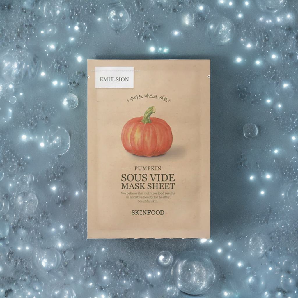 SKINFOOD Pumpkin Sous Vide Mask Sheet - 1pc