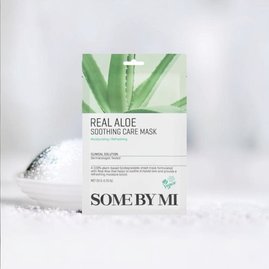 SOME BY MI Real Aloe Soothing Care Mask Sheet -1pc